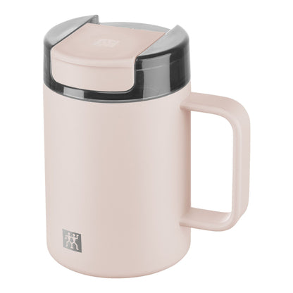 ZWILLING Thermo Plus Thermo Mug, 380 ml, Stainless Steel, Pink