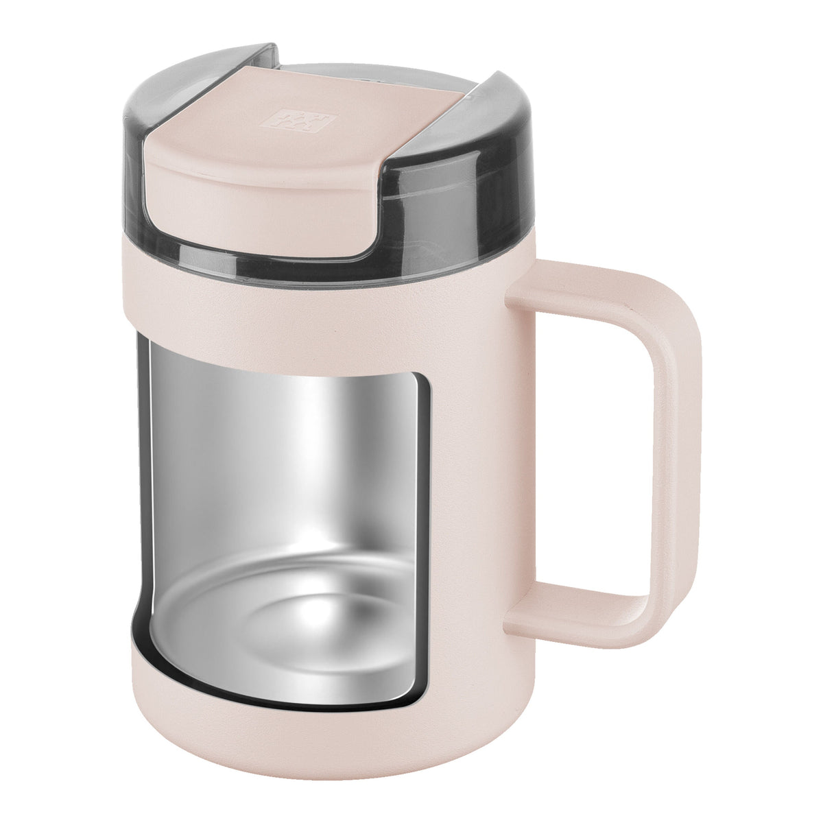 ZWILLING Thermo Plus Thermo Mug, 380 ml, Stainless Steel, Pink
