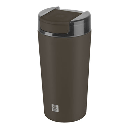ZWILLING Thermo Plus Thermo Mug, 480 ml, Stainless Steel, Chocolate