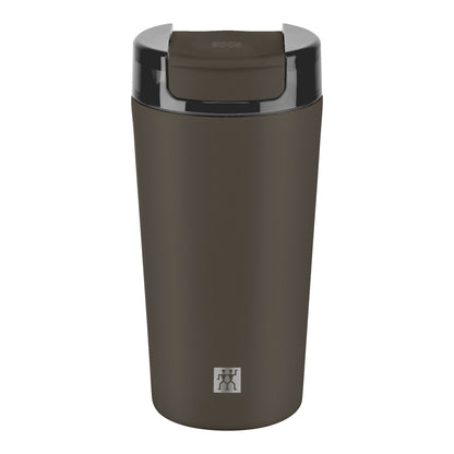 ZWILLING Thermo Plus Thermo Mug, 480 ml, Stainless Steel, Chocolate