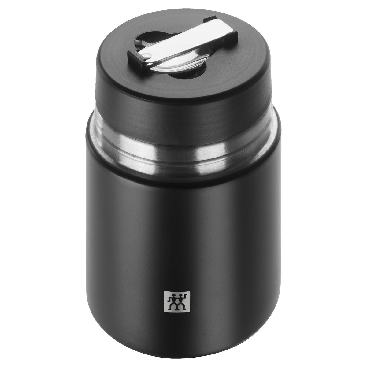 ZWILLING Thermo Food Jar, 700 mL, Stainless Steel, Black