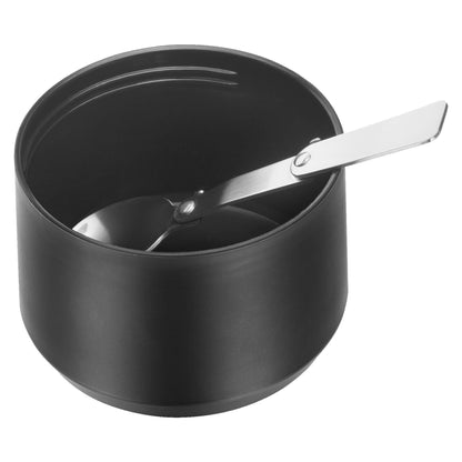 ZWILLING Thermo Food Jar, 700 mL, Stainless Steel, Black