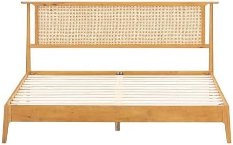 Ruby Natural Rattan Bed Frame