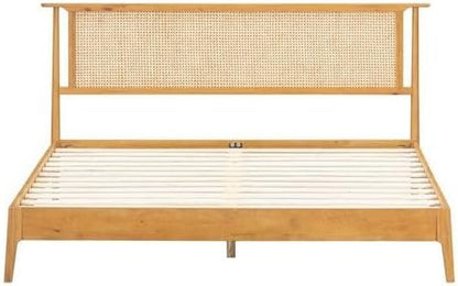Ruby Natural Rattan Bed Frame