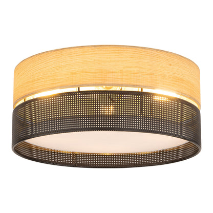 NICOL Scandinavian Flush Mount Ceiling Light for Hallway, Bedroom & Kitchen