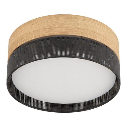 NICOL Scandinavian Flush Mount Ceiling Light for Hallway, Bedroom & Kitchen