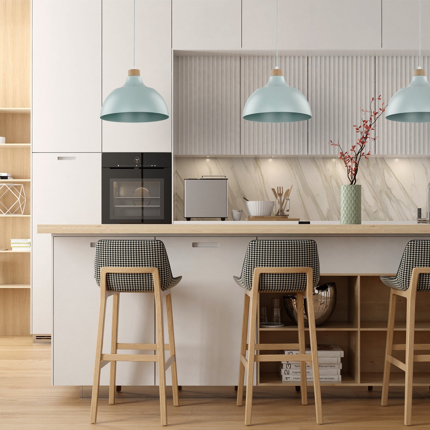 CAP Scandinavian Pendant Light for Kitchen, Hallway & Dining Room