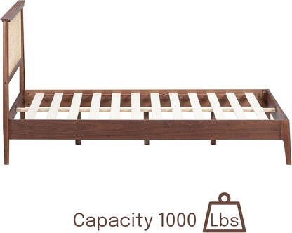 Ruby Natural Rattan Bed Frame