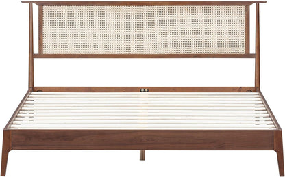Ruby Natural Rattan Bed Frame