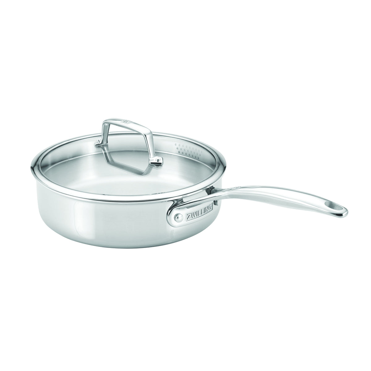 ZWILLING Energy X3 Saute Pan, 24 cm, 18/10 Stainless Steel