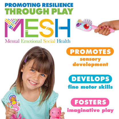 Faber-Castell / Creativity for Kids - Sensory Bin Mermaid Activity Bin - Ages 3+