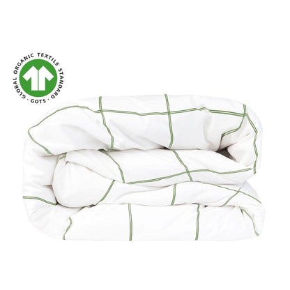 Essential Organic Percale Collection Duvet Cover