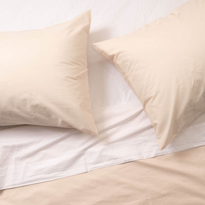 Essential Organic Percale Collection Duvet Cover & Pillowcase Set