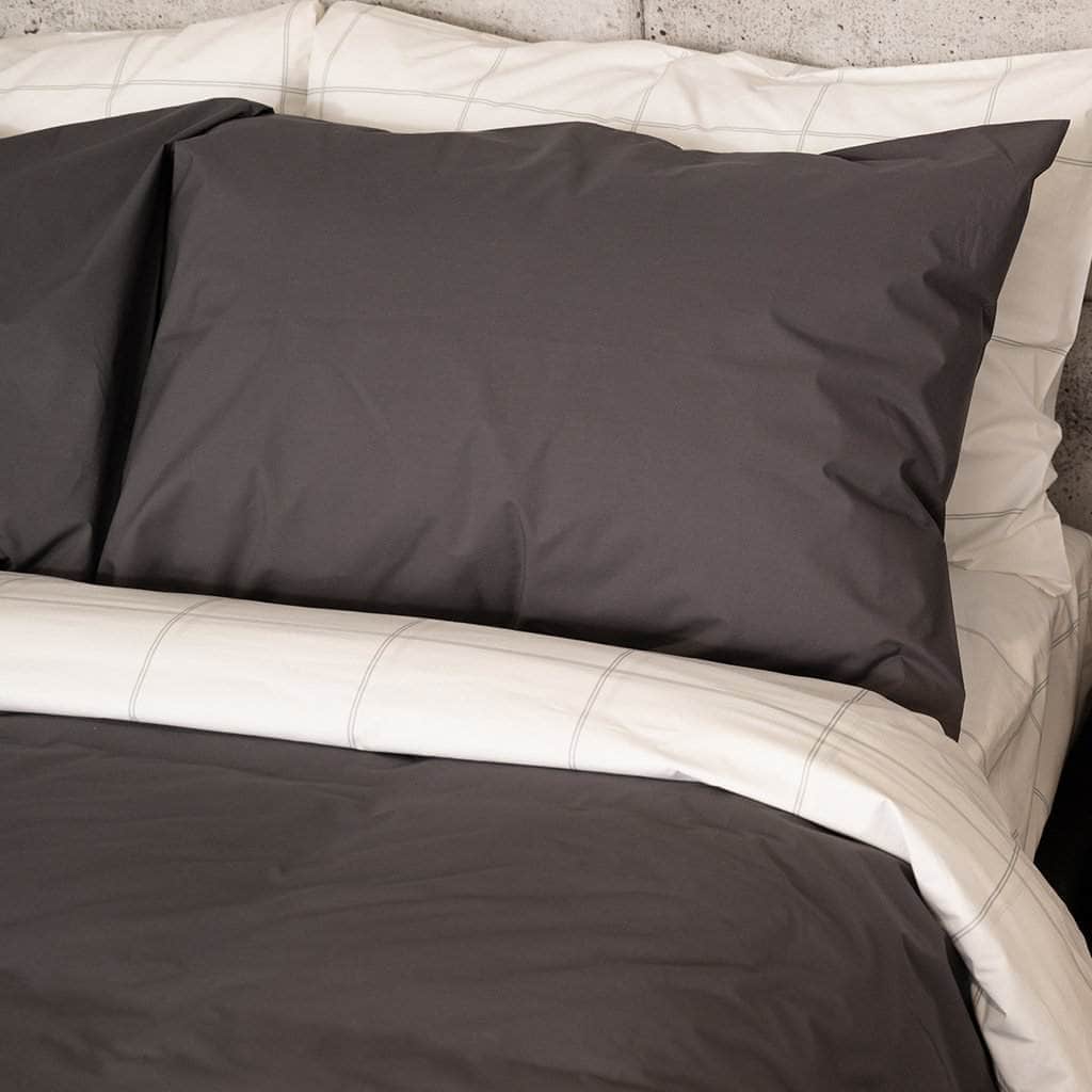 Essential Organic Percale Collection Duvet Cover & Pillowcase Set