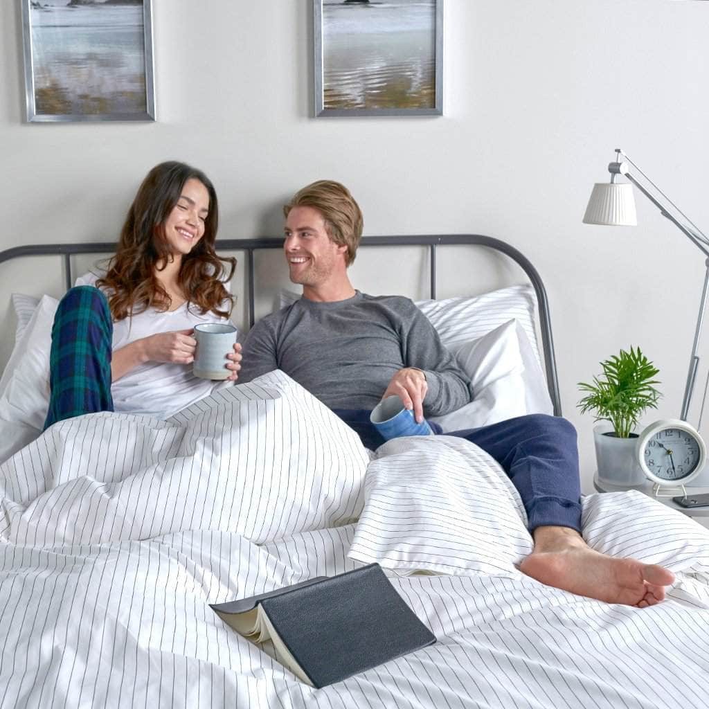 Essential Organic Percale Collection Duvet Cover & Pillowcase Set