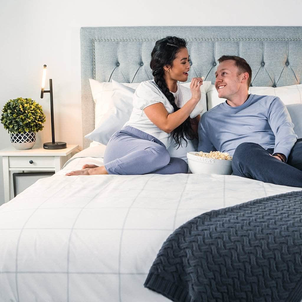 Essential Organic Percale Collection Duvet Cover & Pillowcase Set