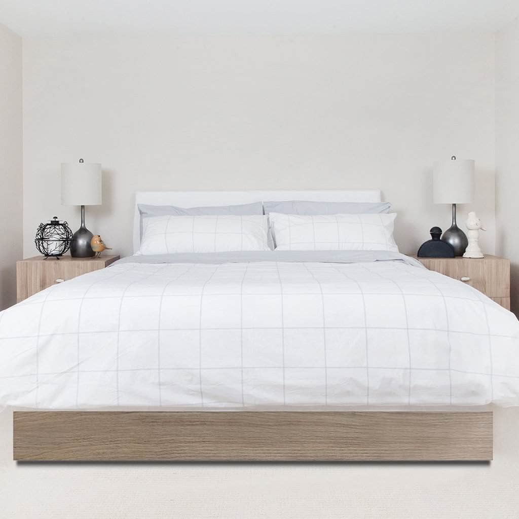 Essential Organic Percale Collection Duvet Cover & Pillowcase Set