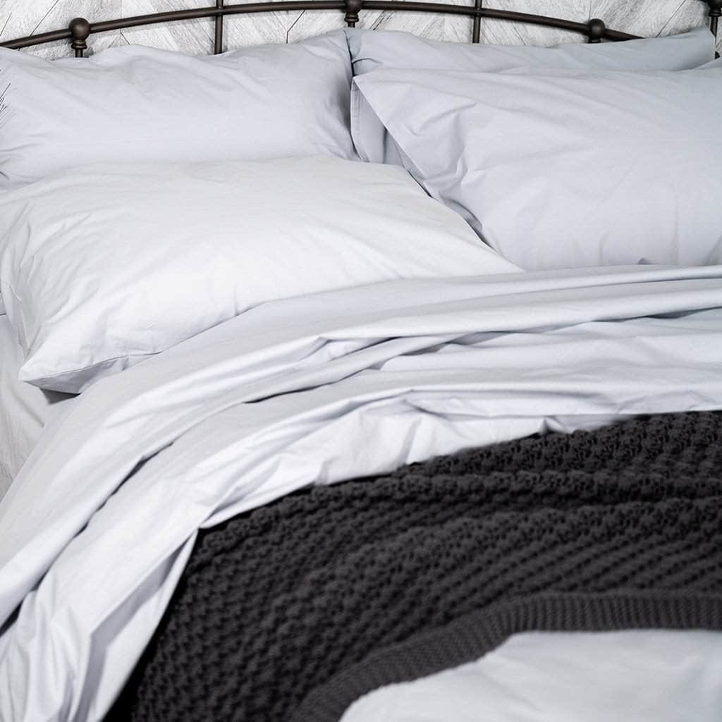 Essential Organic Percale Collection Duvet Cover & Pillowcase Set