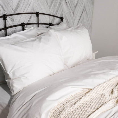 Essential Organic Percale Collection Duvet Cover & Pillowcase Set