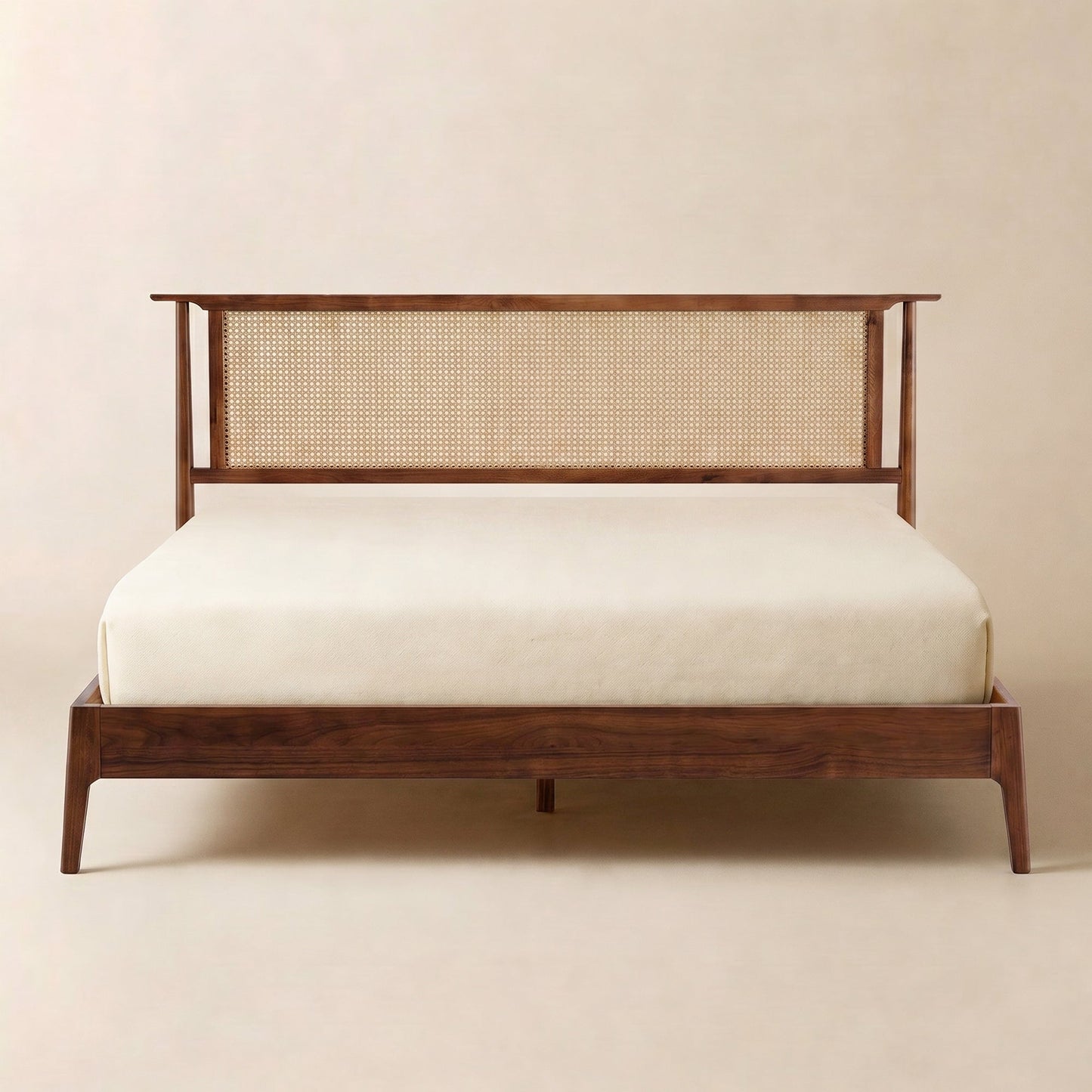 Ruby Natural Rattan Bed Frame