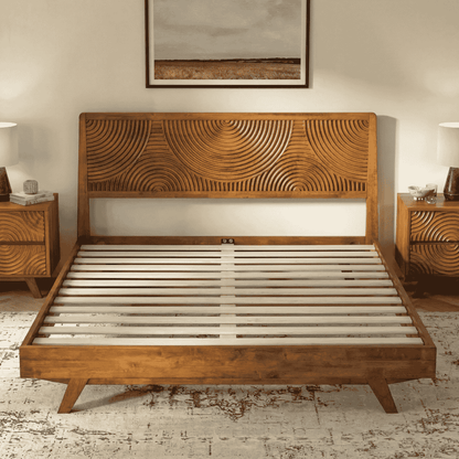 Harmony Solid Wood Bed Frame
