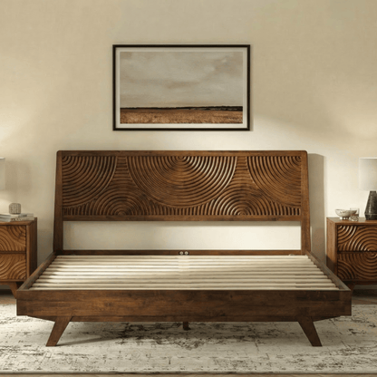 Harmony Solid Wood Bed Frame