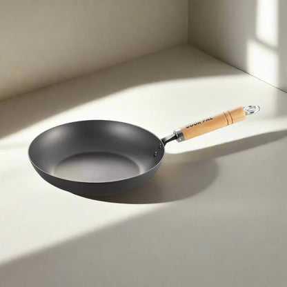 Yoshikawa Cook-Pal Ren 16cm Nitrided Carbon Steel Fry Pan