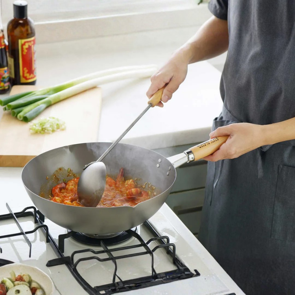 Yoshikawa Cook-Pal Chinese Titanium Ladle - Made In Japan