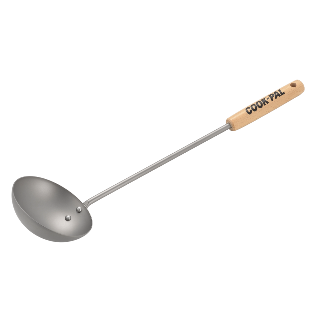 Yoshikawa Cook-Pal Chinese Titanium Ladle - Made In Japan