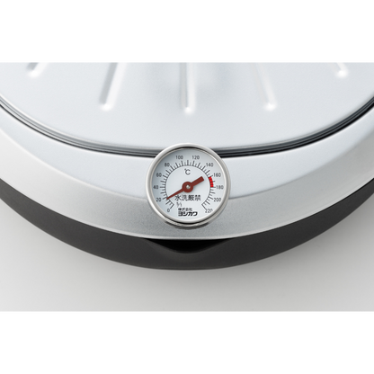 Yoshikawa GOGI Tempura Pot 24cm –  With stainless‑Steel Drip Lid