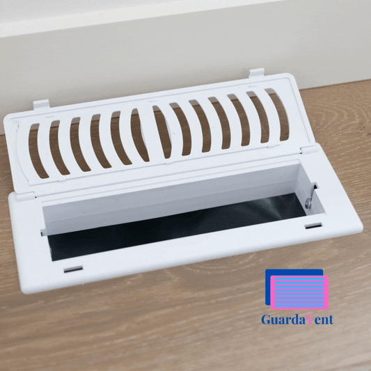 Vent Covers/Registers - Safe for Floors and Ceilings - Babyproof/Childproof - Fits 3"x 10" & 4"x10" Vent Openings