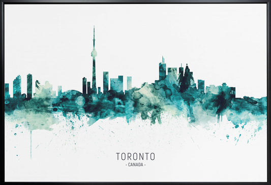 Wall art Toronto Canada Skyline