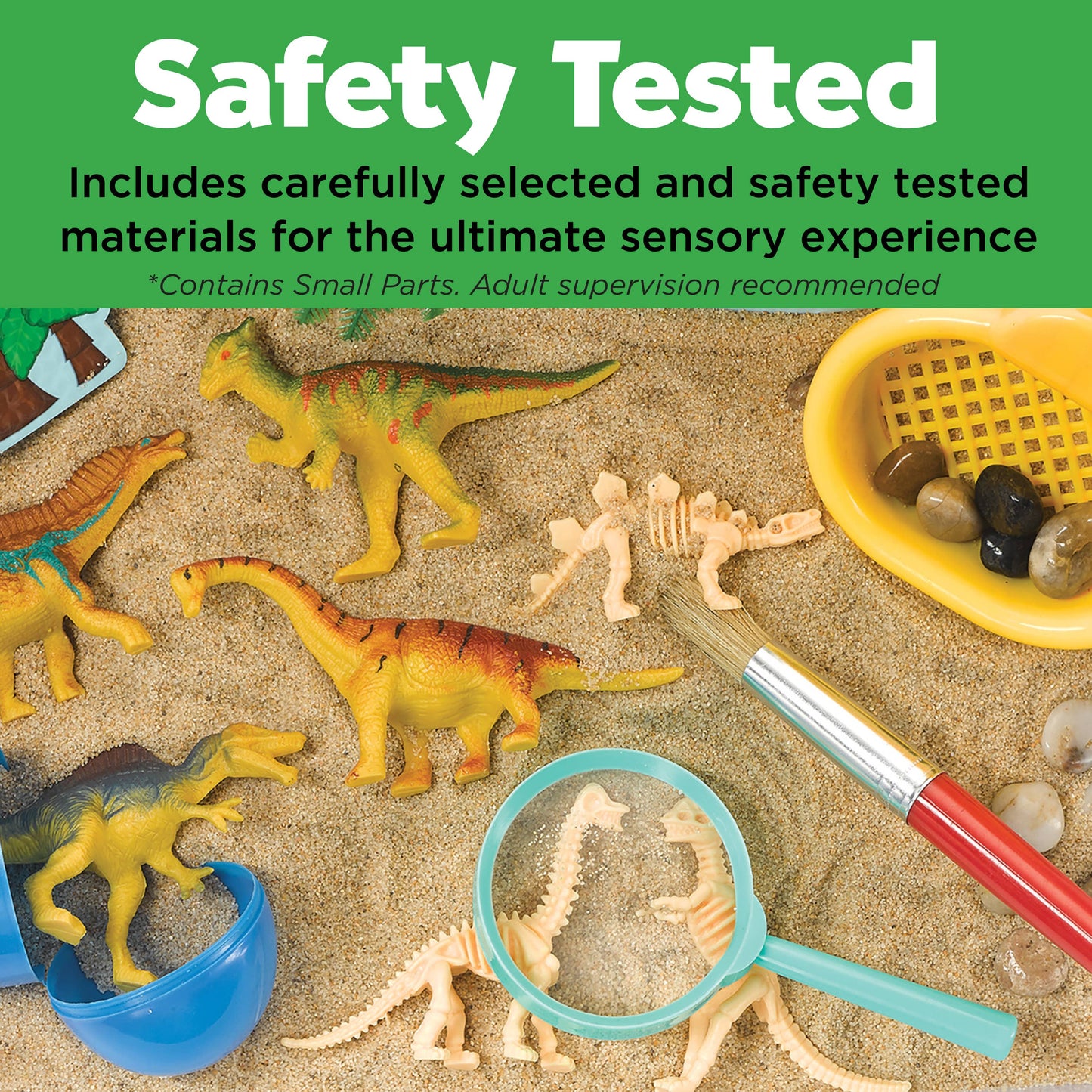 Faber-Castell / Creativity for Kids - Sensory Bin Dinosaur Dig Activity Bin - Ages 3+