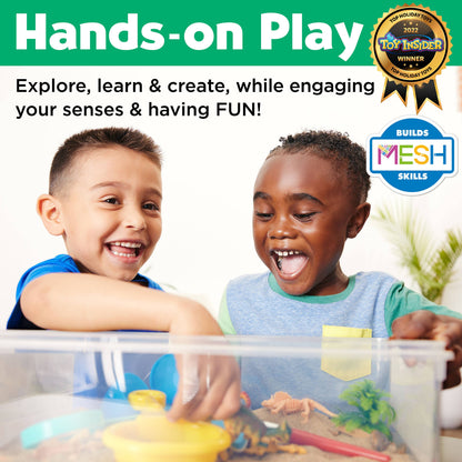Faber-Castell / Creativity for Kids - Sensory Bin Dinosaur Dig Activity Bin - Ages 3+