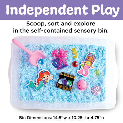 Faber-Castell / Creativity for Kids - Sensory Bin Mermaid Activity Bin - Ages 3+