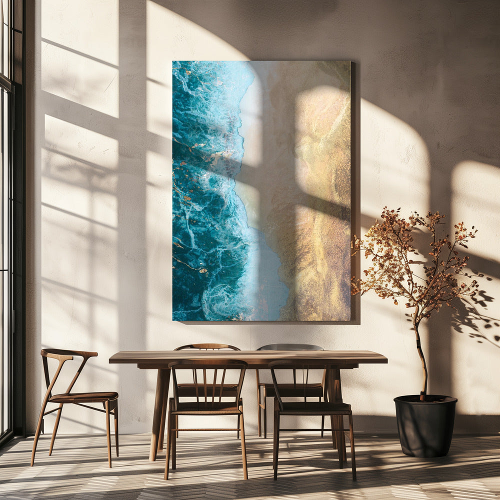 Wall Art Gold beach