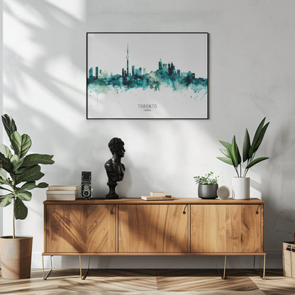 Wall art Toronto Canada Skyline