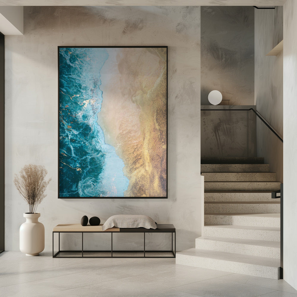Wall Art Gold beach