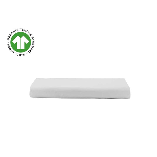 Essential Organic Percale Collection Fitted Sheet